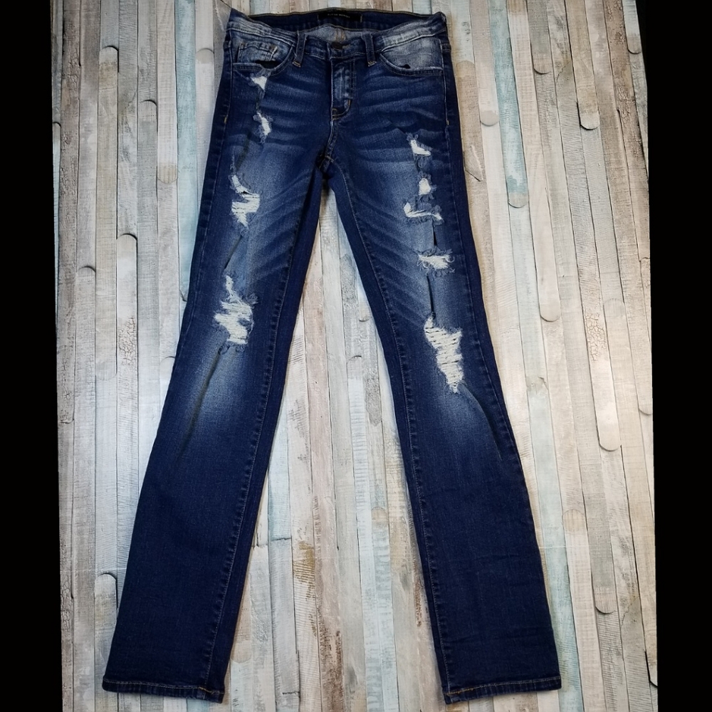 Flying Monkey Low Rise Straight Jeans - Picture 3 of 8